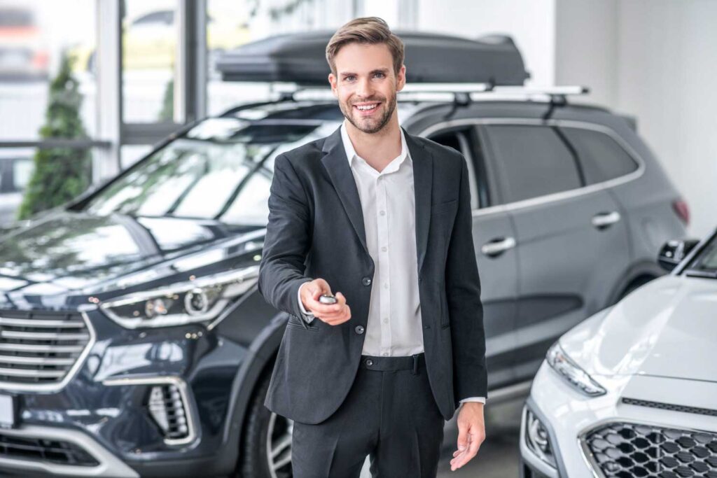 Ein sympathischer Autoverkäufer